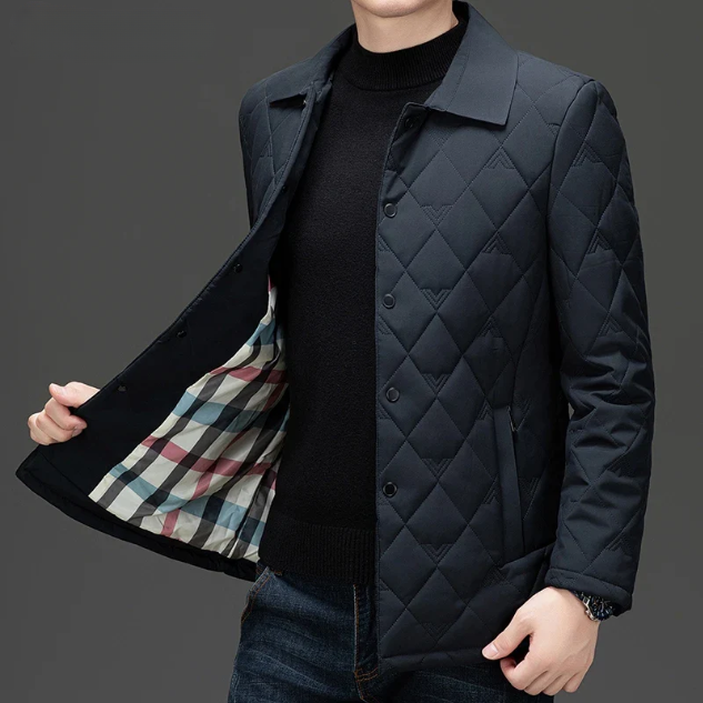 Ethan | Quilted Minimalist Classy Jacket