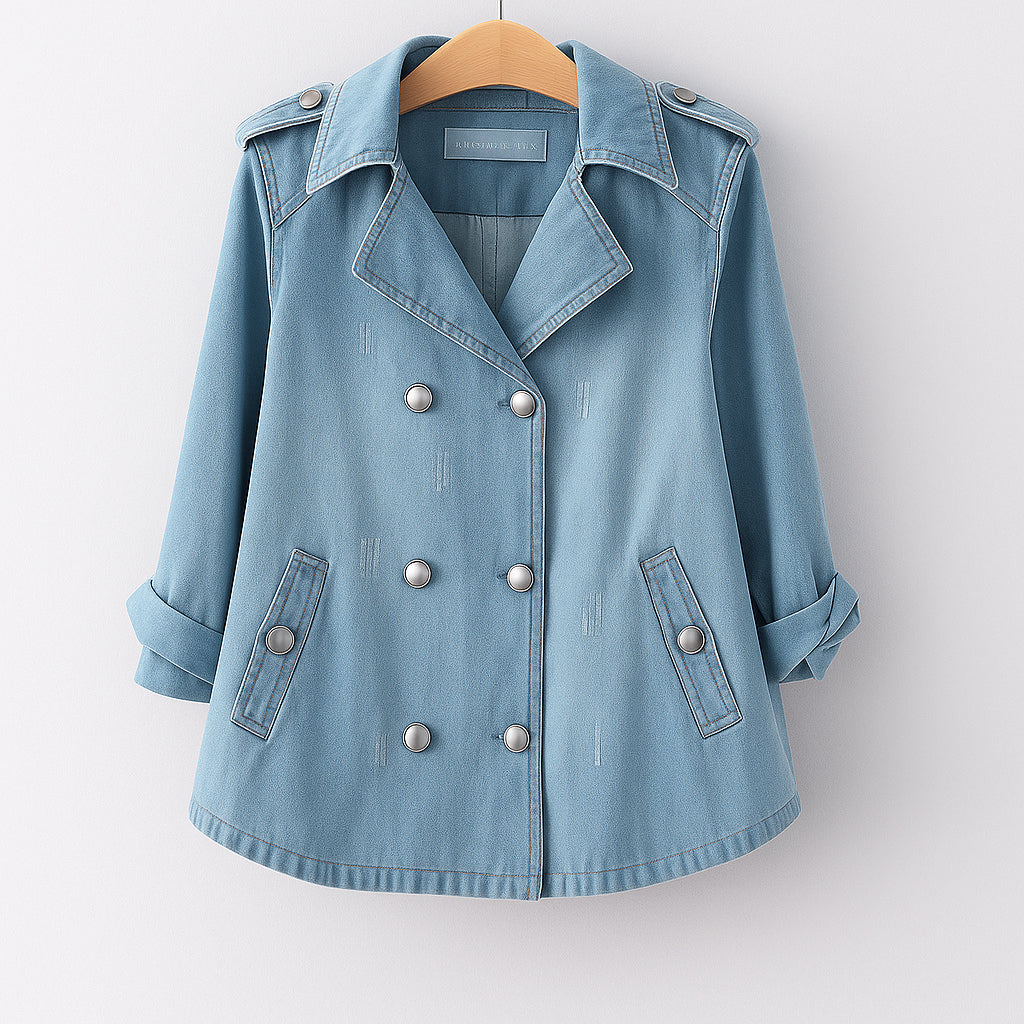 Elara | Modern Denim-Style Spring Jacket