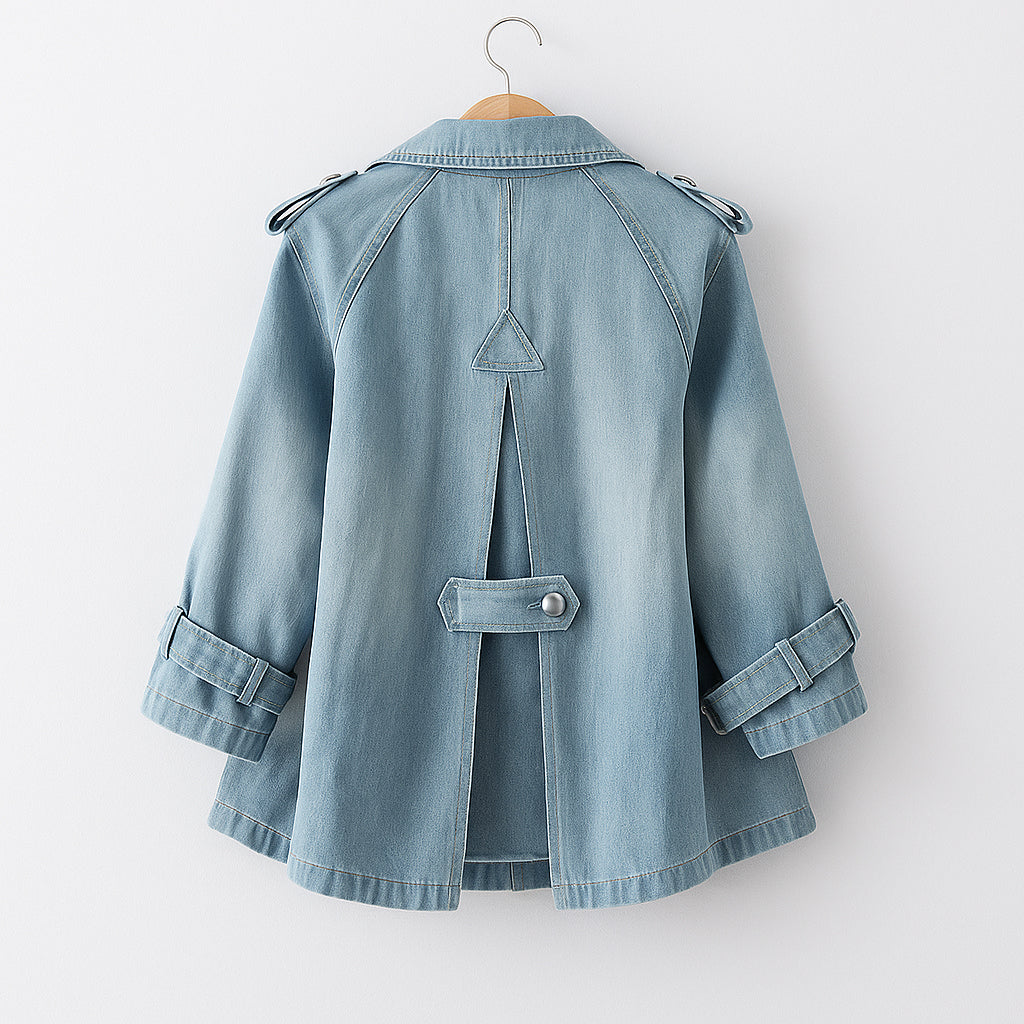 Elara | Modern Denim-Style Spring Jacket