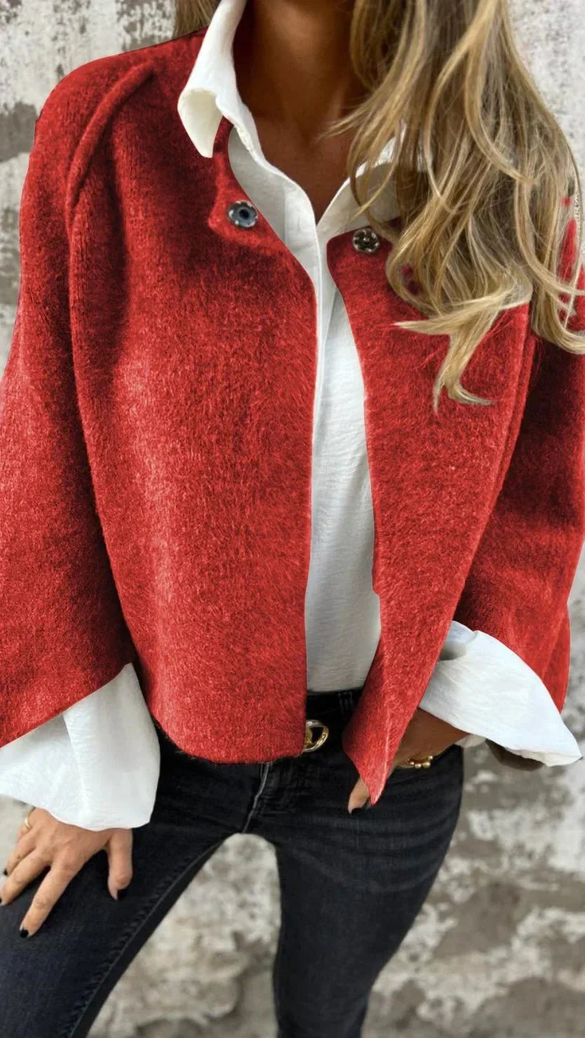 Women’s Soft Elegant Jacket – Lightweight Casual Coat