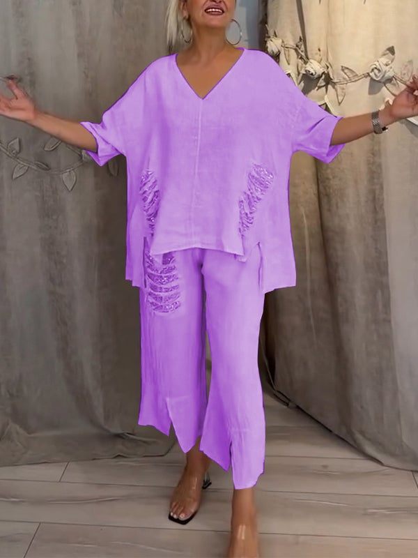 Marilyn | Women’s Lightweight Two-Piece Lounge Set