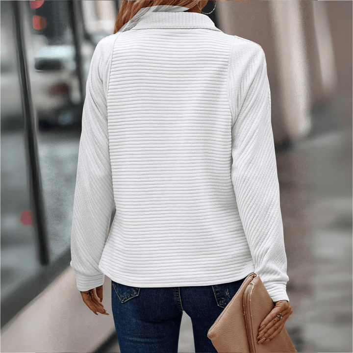 Rowan | Casual Quarter-Zip Knit Pullover