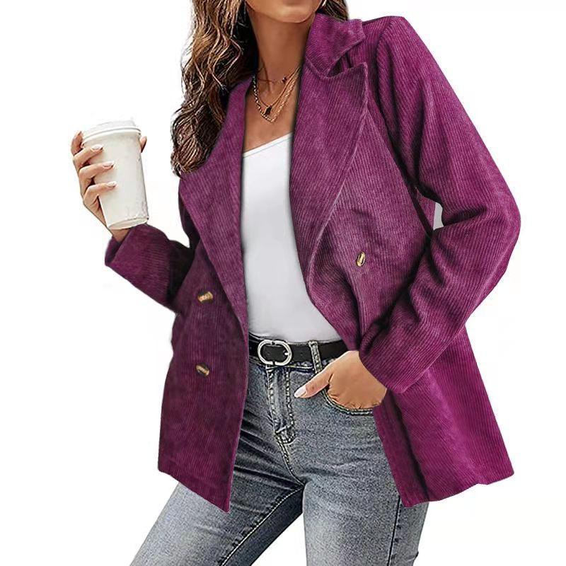 Evelyn | Casual Chic Double-Breasted Blazer