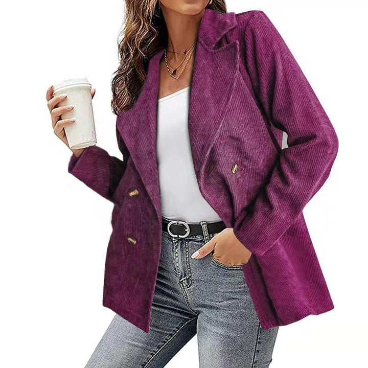 Evelyn | Casual Chic Double-Breasted Blazer