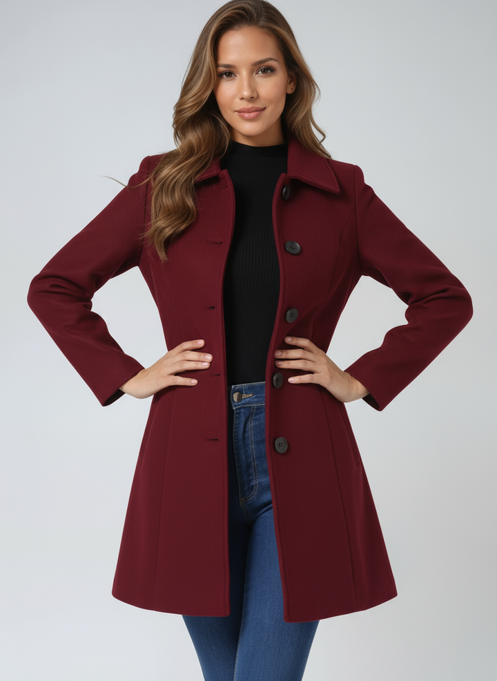 Juliana | Light Trench Coat Modern Elegance