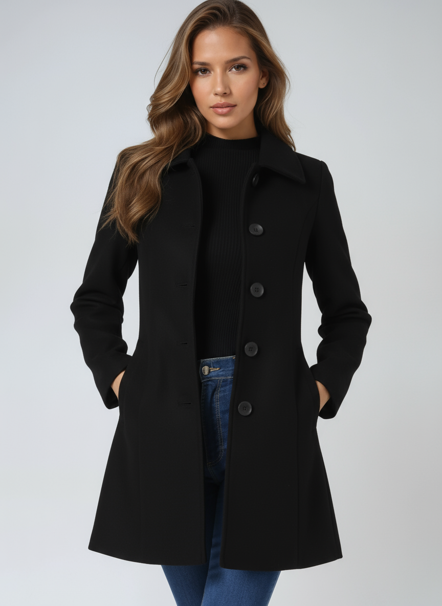 Juliana | Light Trench Coat Modern Elegance