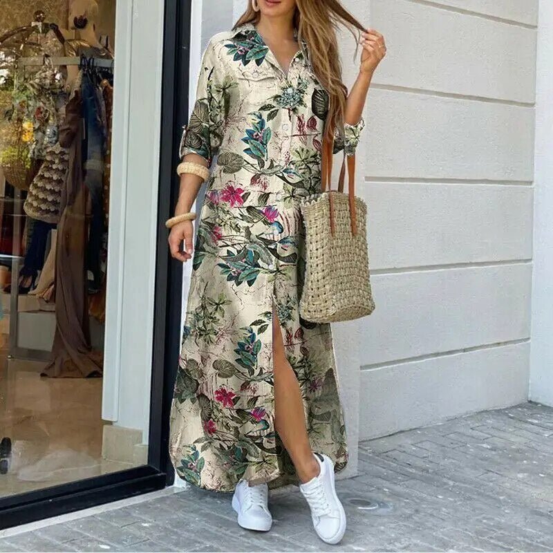 Marcella | Women’s Lightweight Long-Sleeve Dress