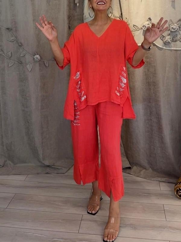 Marilyn | Women’s Lightweight Two-Piece Lounge Set