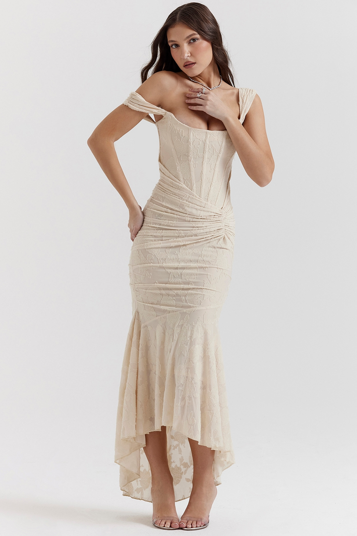 Marcelline | Elegant Black Evening Dress