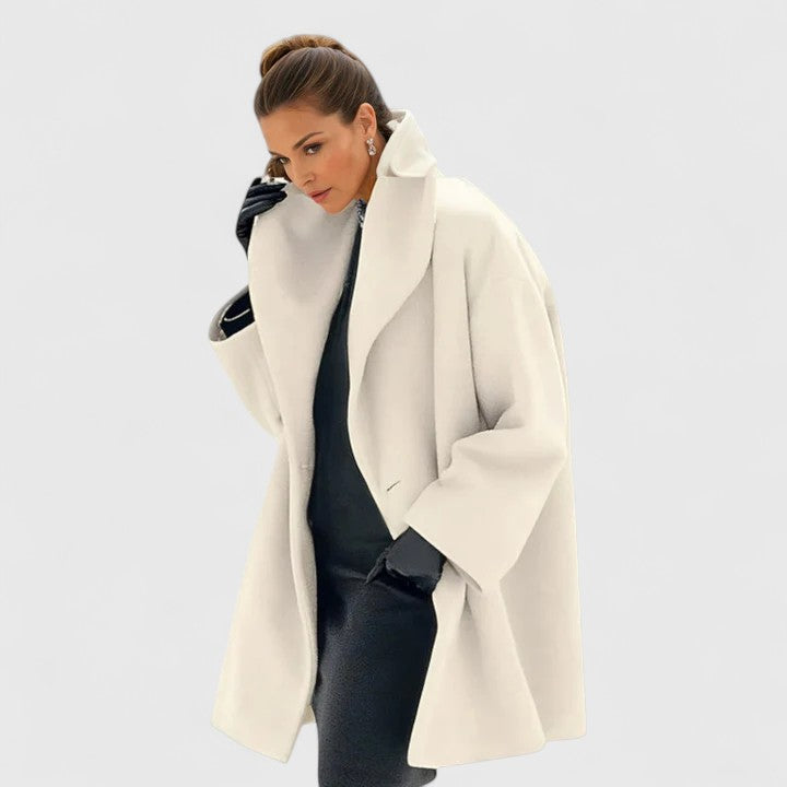Elisanta | Elegant Long Light Coat