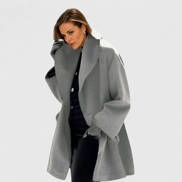 Elisanta | Elegant Long Light Coat