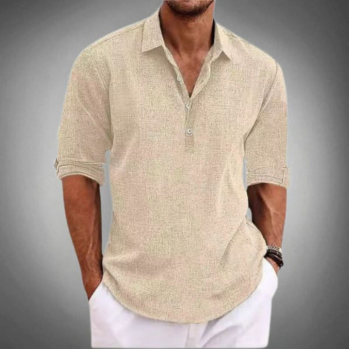 Mario | Men’s Breathable Long-Sleeve Dress Shirt