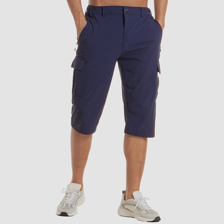 Declan | Men’s Relaxed Fit Knee-Length Cargo Shorts