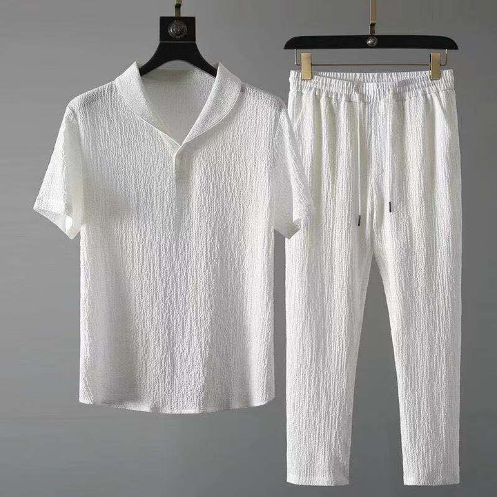 Loran | Men’s Contemporary Relaxed-Fit Co-ord Set