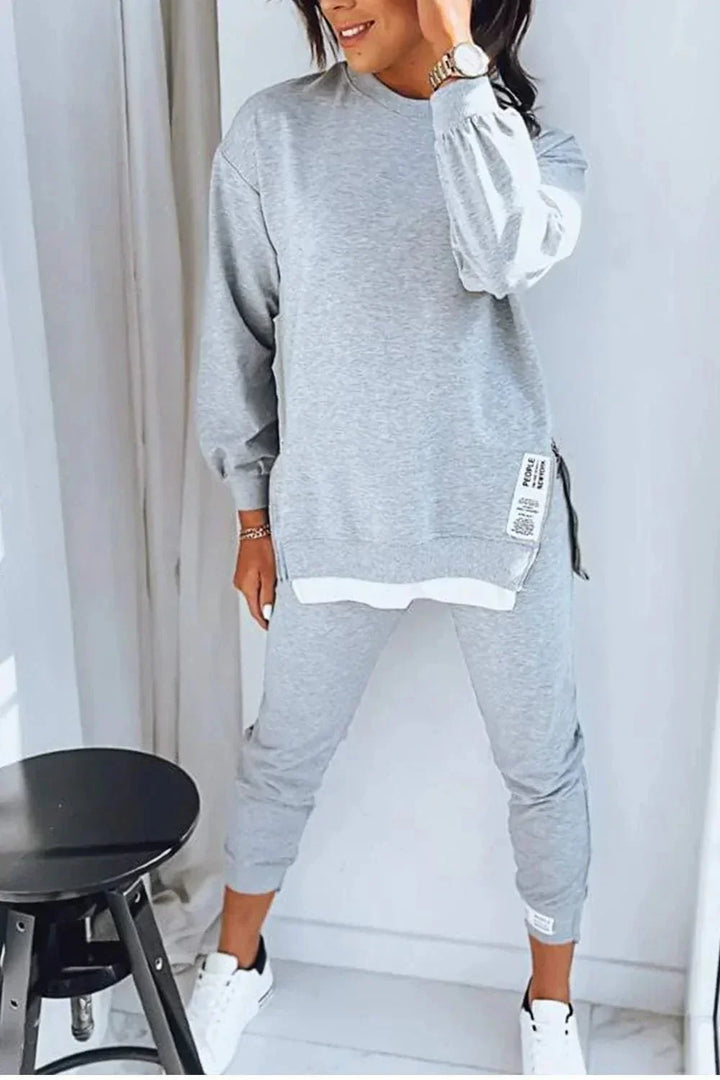 Selena | Women’s Long-Sleeve Pullover &amp; Jogger Set